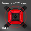 Комплект: ротационный нивелир RGK SP-312 + элевационный штатив RGK SH-170 + рейка RGK LR-2 + дальномер RGK DL100