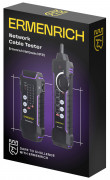 Кабельный тестер Ermenrich NetGeeks NP35, фиолетовый