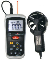 Измеритель скорости воздуха и температуры CEM DT-620