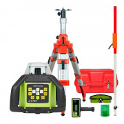 Комплект: ротационный нивелир RGK SP-610G + штатив RGK SH-170 рейка RGK LR-2