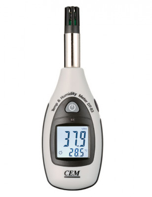 Мини термометр с функцией влагомера CEM DT-83