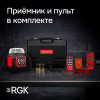 Комплект: ротационный нивелир RGK SP-612 с калибровкой + штатив RGK SH-170 рейка RGK LR-2