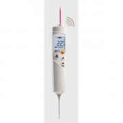 Инфракрасный термометр с лазерным целеуказателем и проникающим пищевым зондом (оптика 6:1) Testo 826-T4
