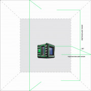 Лазерный уровень ADA CUBE 3D GREEN Professional Edition