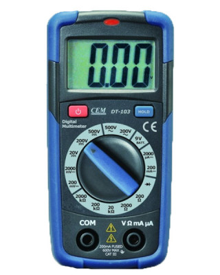 Карманный цифровой мультиметр CEM DT-103