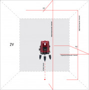 Лазерный уровень ADA 3D Liner 2V