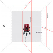 Лазерный уровень ADA 3D Liner 3V