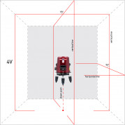 Лазерный уровень ADA 3D Liner 4V