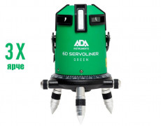 Лазерный уровень ADA 6D Servoliner GREEN