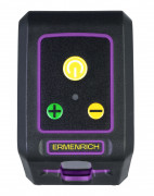 Лазерный уровень Ermenrich BASE LT20, фиолетовый