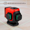 Лазерный уровень RGK ALPHA 3D-D с калибровкой с зелёным лучом