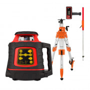 Комплект: ротационный нивелир AMO ROTOR 300 с калибровкой + штатив RGK SH-170 рейка RGK LR-2 приемник RGK LD-88