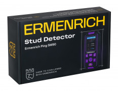 Детектор скрытой проводки Ermenrich Ping SM90, фиолетовый