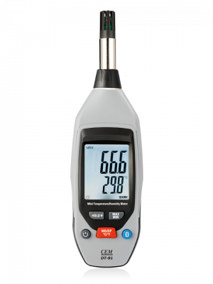 Мини термометр с функцией влагомера CEM DT-91