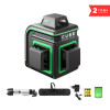 Лазерный уровень ADA CUBE 3-360 GREEN Professional Edition