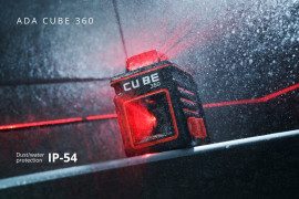 Лазерный уровень ADA CUBE 360 Professional Edition