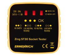 Тестер розеток Ermenrich Zing ST30