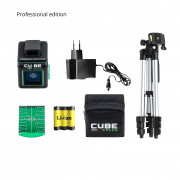 Лазерный уровень ADA CUBE 360 GREEN Professional Edition