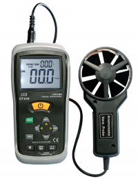 Измеритель скорости воздуха и температуры CEM DT-619