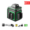 Лазерный уровень ADA CUBE 360 2V GREEN Professional Edition