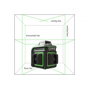 Лазерный уровень ADA CUBE 360 2V GREEN Professional Edition