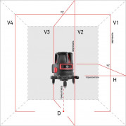 Лазерный уровень ADA PROLiner 4V Set