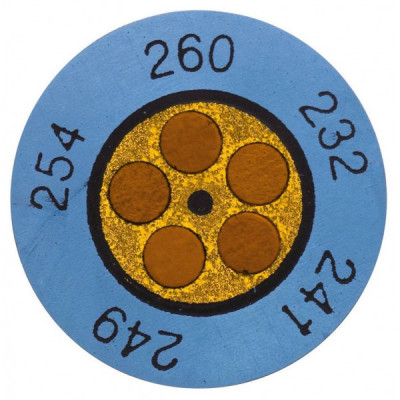 Круглые термоиндикаторы Testo Testoterm 116-138°C
