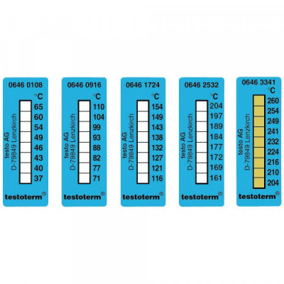 Термоиндикаторы 249-280°C Testo 0646 0005