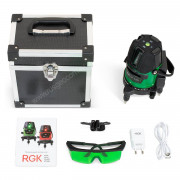 Лазерный уровень RGK LP-62G с калибровкой