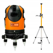 Лазерный уровень RGK UL-44W с калибровкой + штанга-упор RGK CG-2