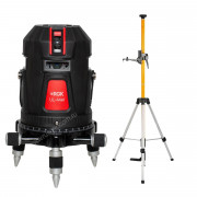 Комплект: лазерный уровень RGK UL-44W Black с калибровкой + штанга-упор RGK CG-2