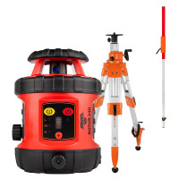 Комплект: ротационный нивелир AMO ROTOR 240 + штатив рейка