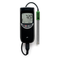 Влагозащищенный pH-метр с термометром HANNA HI991001